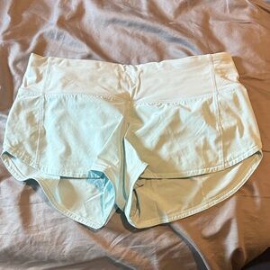 Lululemon Athletica Women's Sky Blue Athletic Shorts